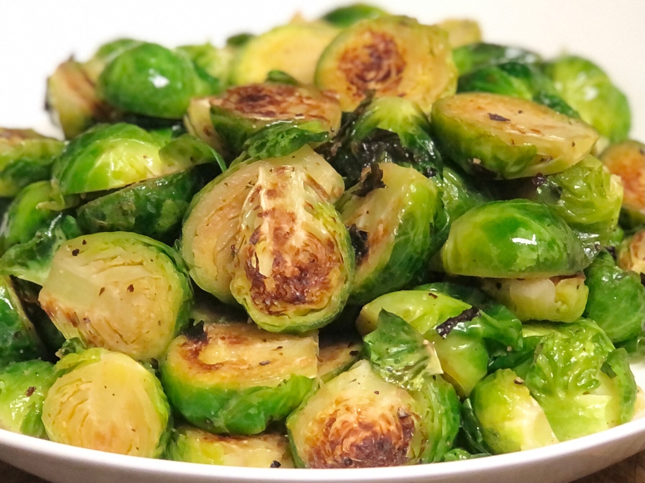 孜然烤孢子甘蓝 roasted brussel sprouts的做法