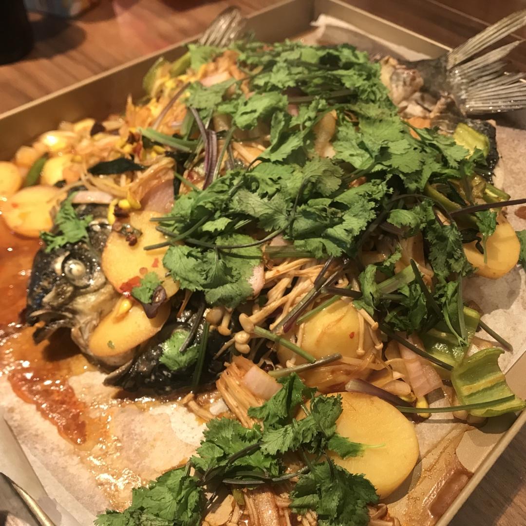 烤箱烤鱼