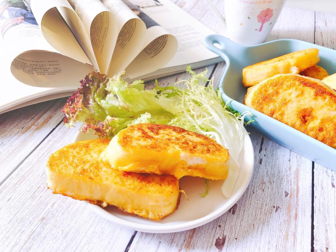 鸡蛋煎馒头片
