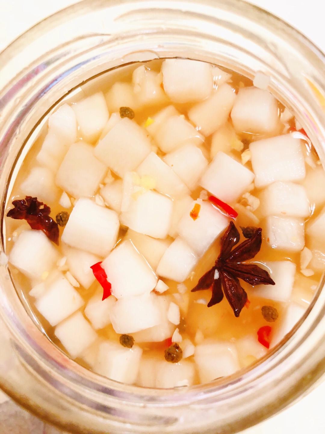 嘎嘣脆的泡萝卜