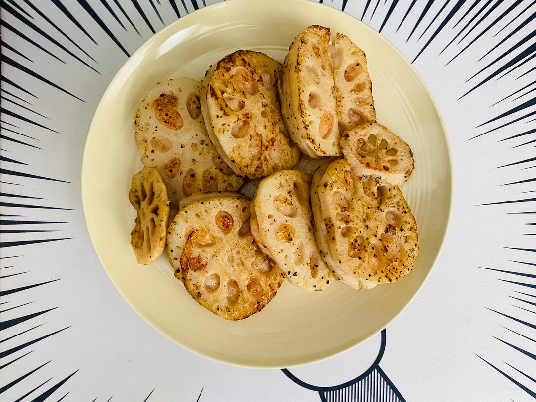 虾滑藕饼