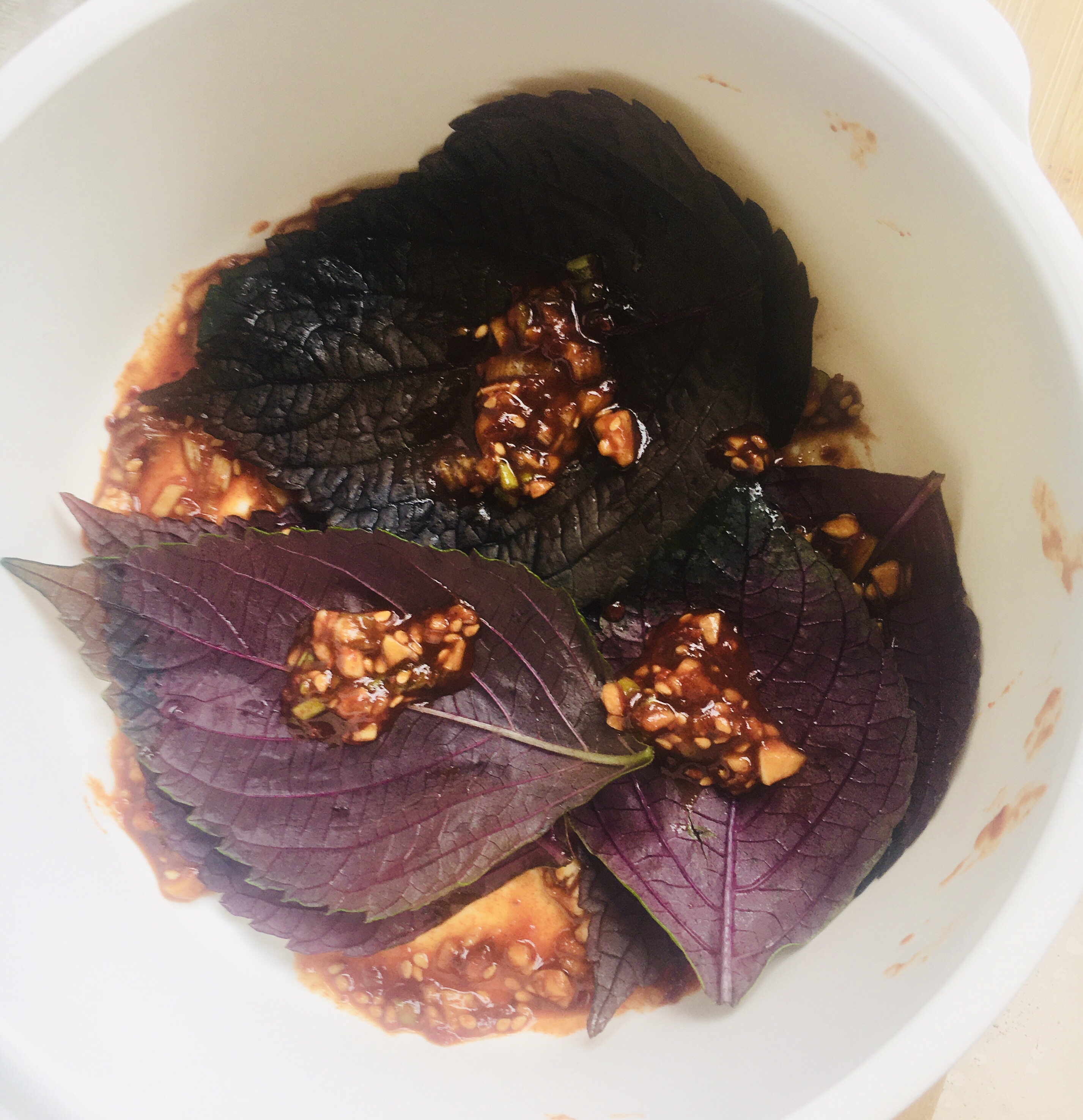 超级下饭的韩式腌紫苏叶的做法 步骤19