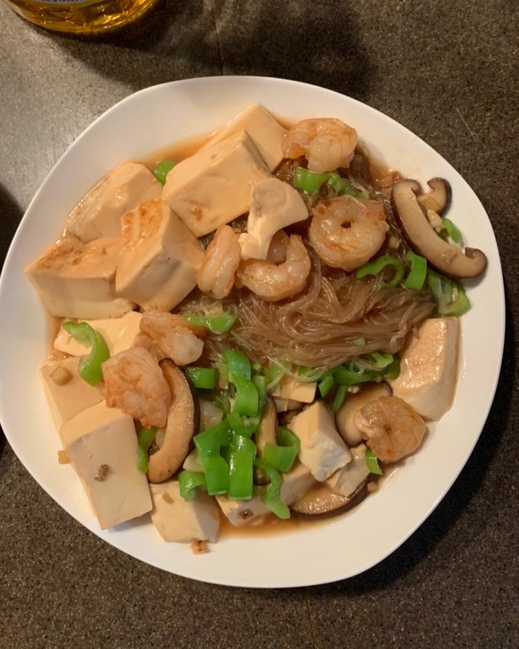 虾仁豆腐