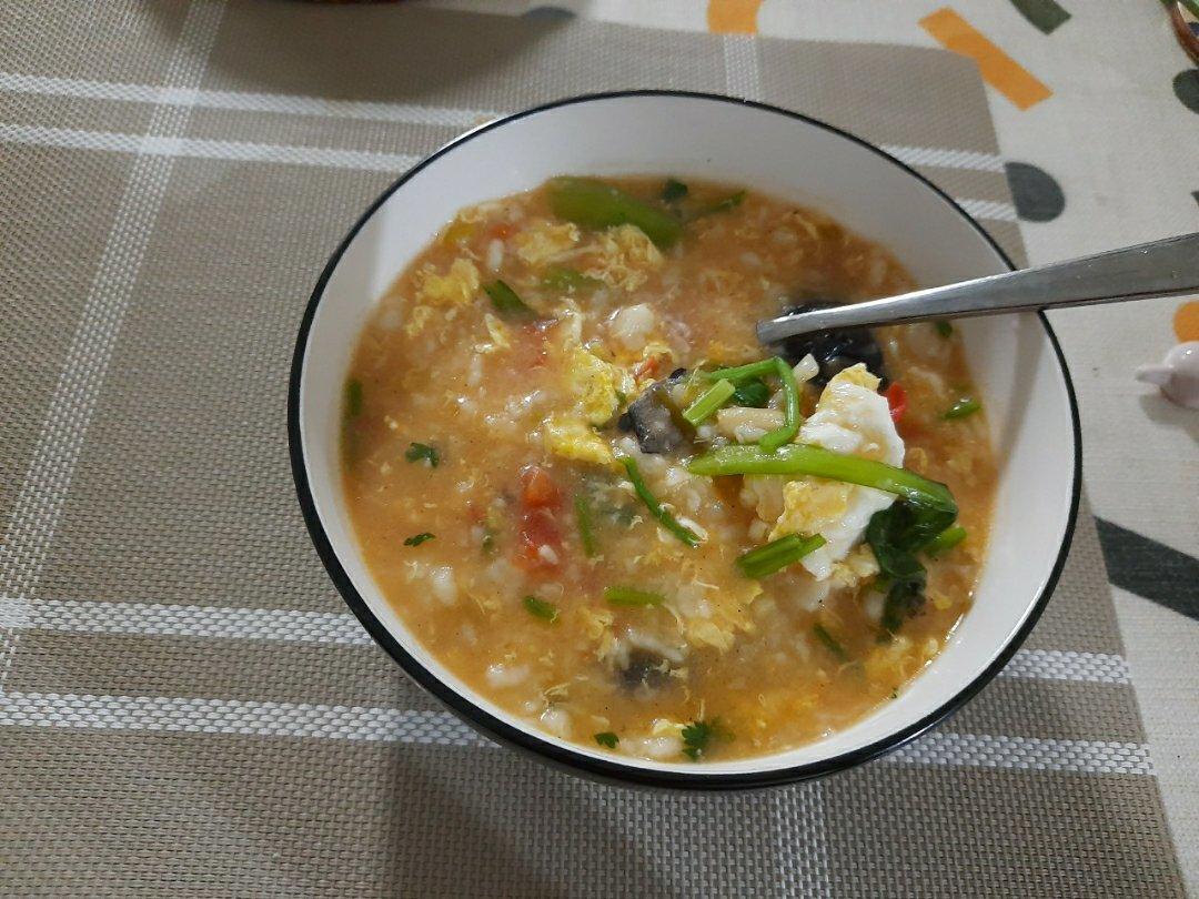 西红柿鸡蛋疙瘩汤