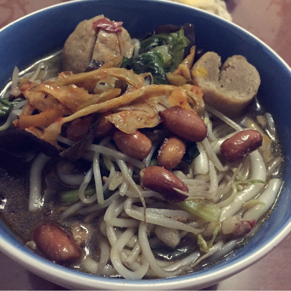 肉末什锦土豆粉