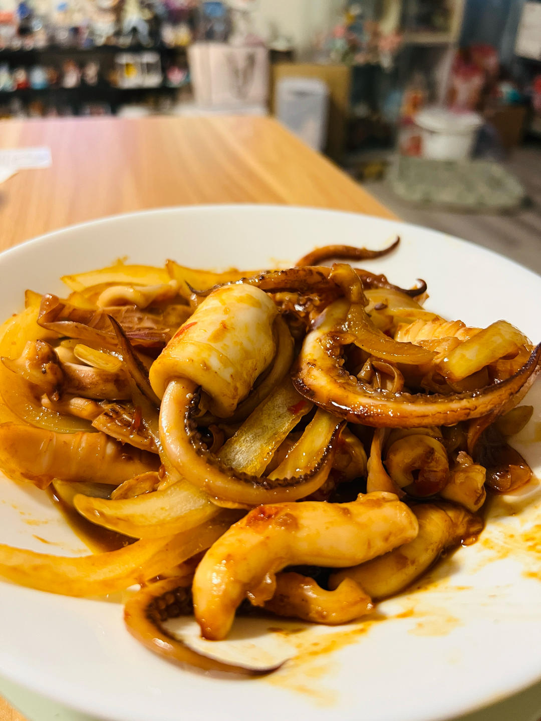 比饭店好吃的爆炒鱿鱼🦑