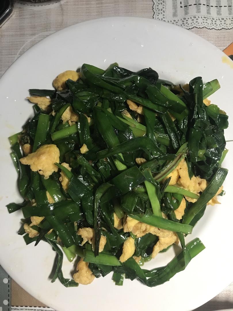 韭菜炒鸡蛋