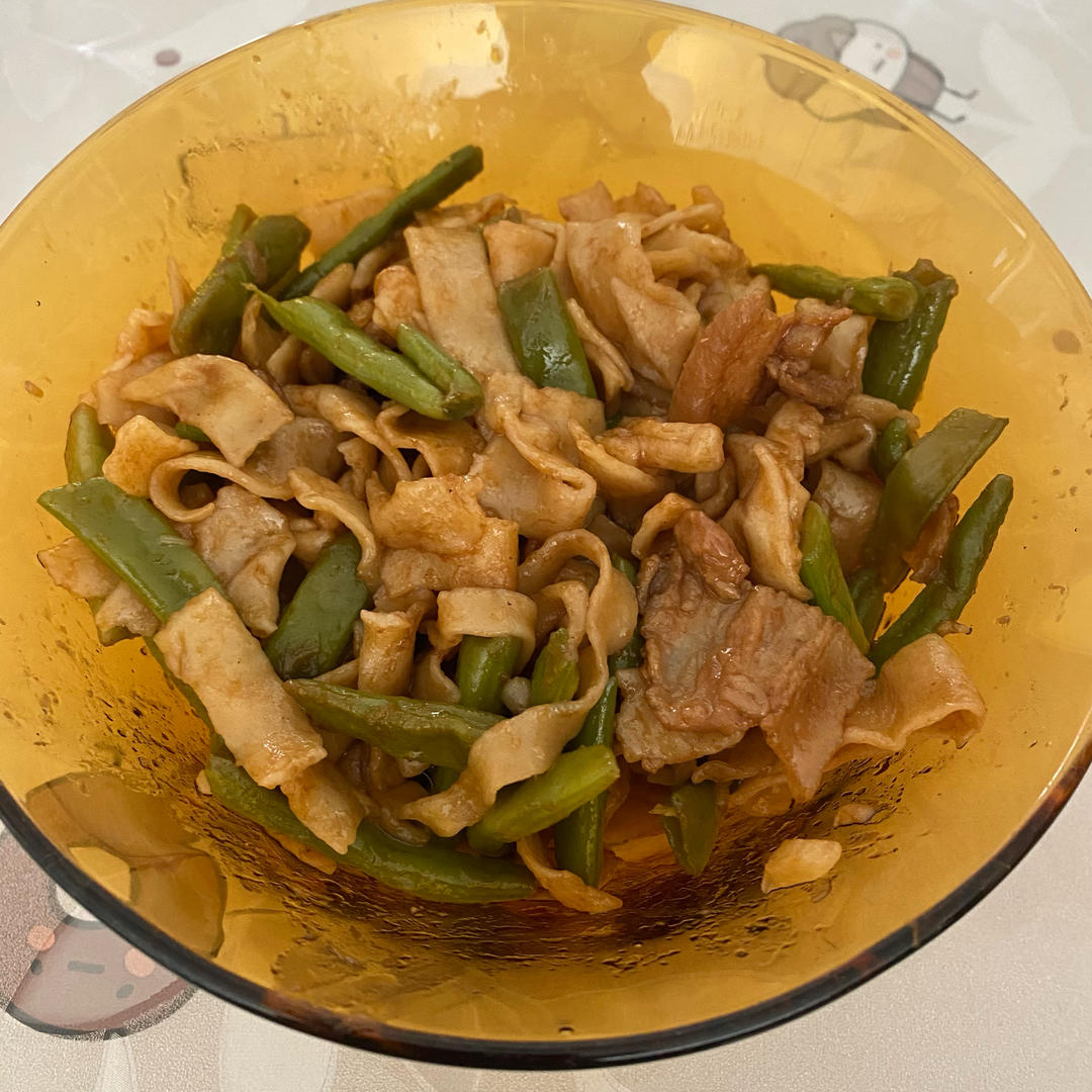 豆角焖面