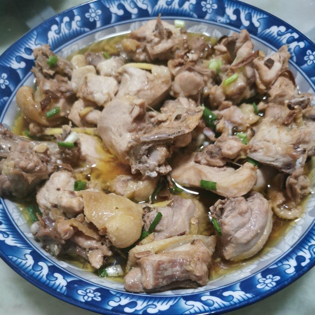 广式蒸鸡