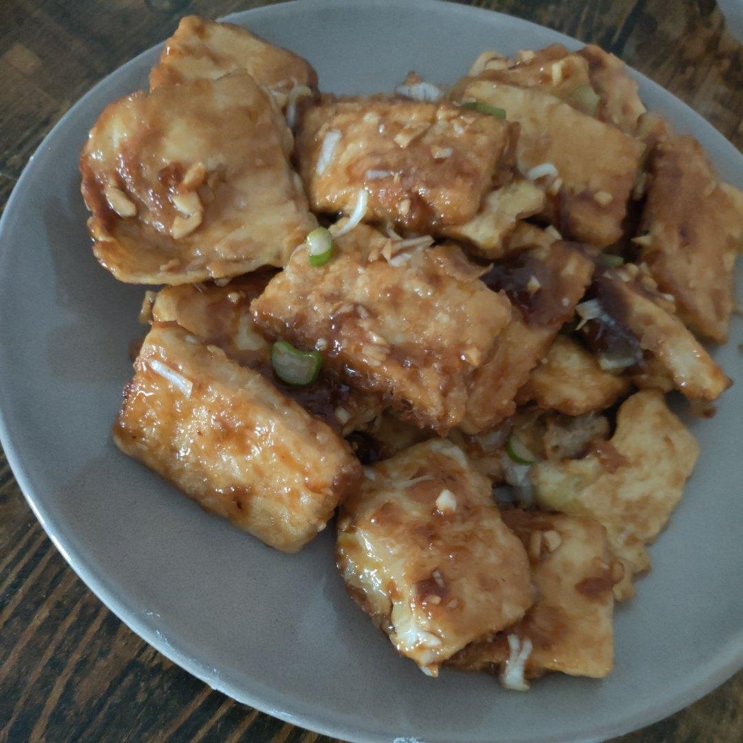 无敌好吃的香煎豆腐