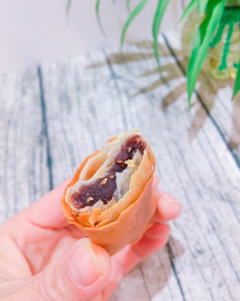 凝望深蓝做的豆沙春卷