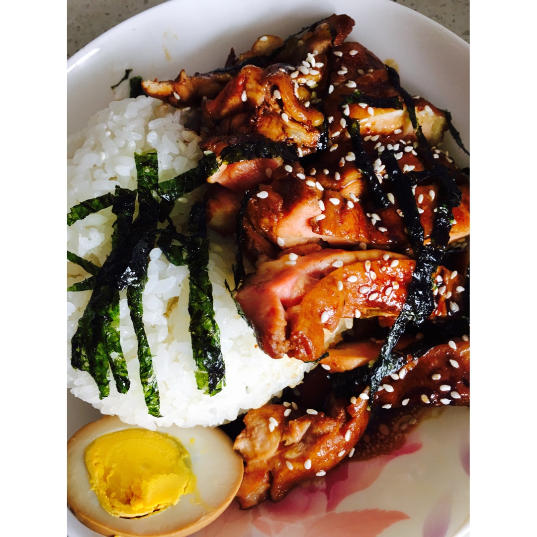 【照烧鸡排饭】