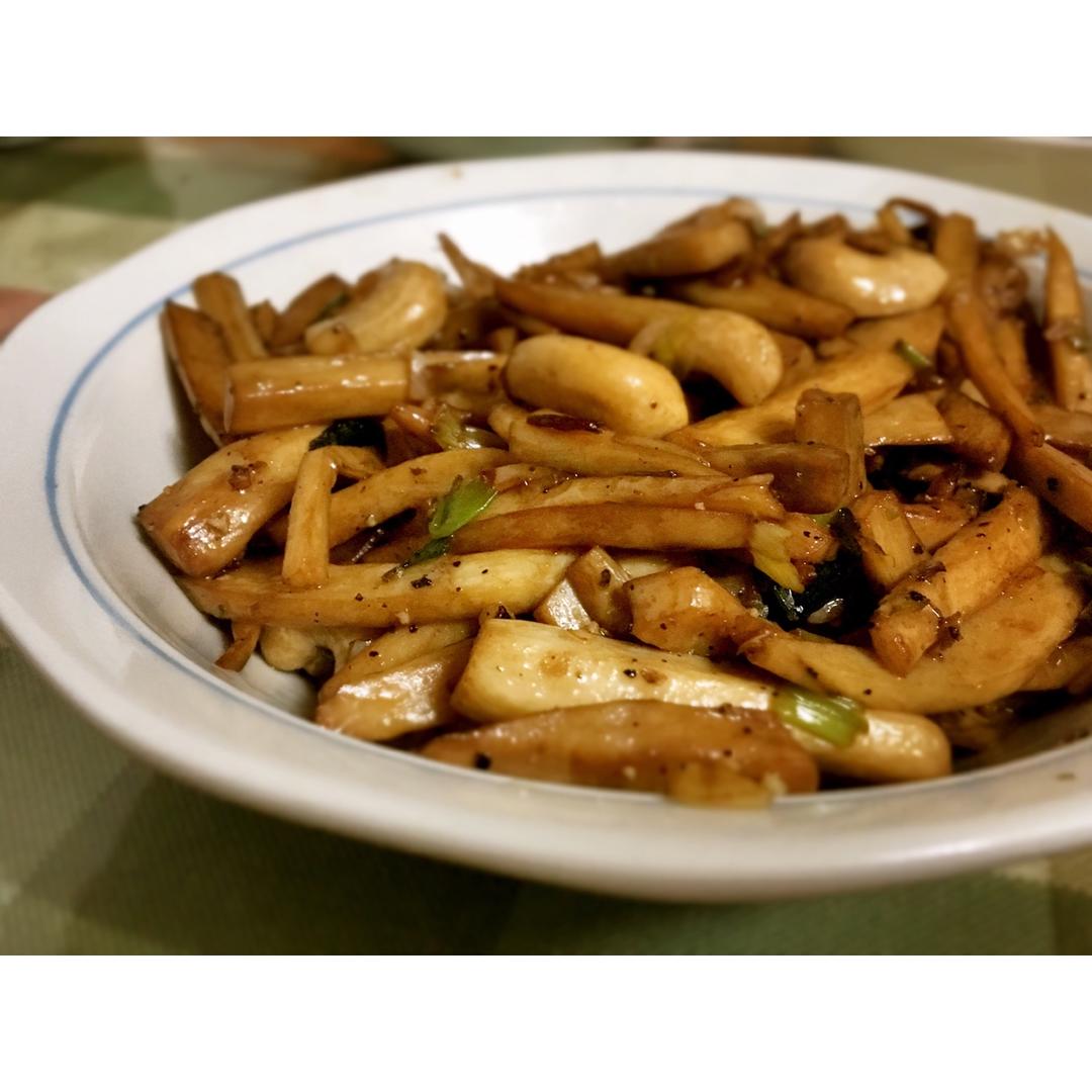 超简单快手菜--蒜香杏鲍菇