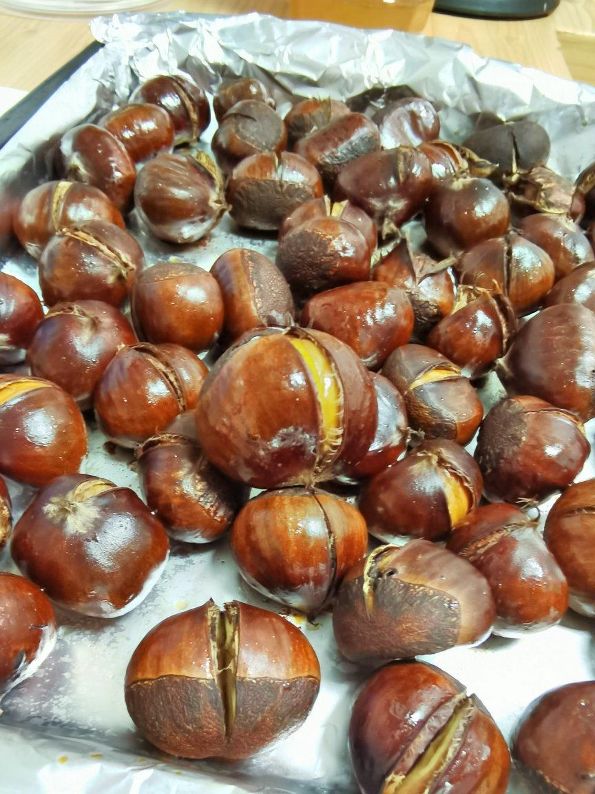 ‼️香甜软糯‼️轻松好剥㊙️烤箱版糖炒栗子