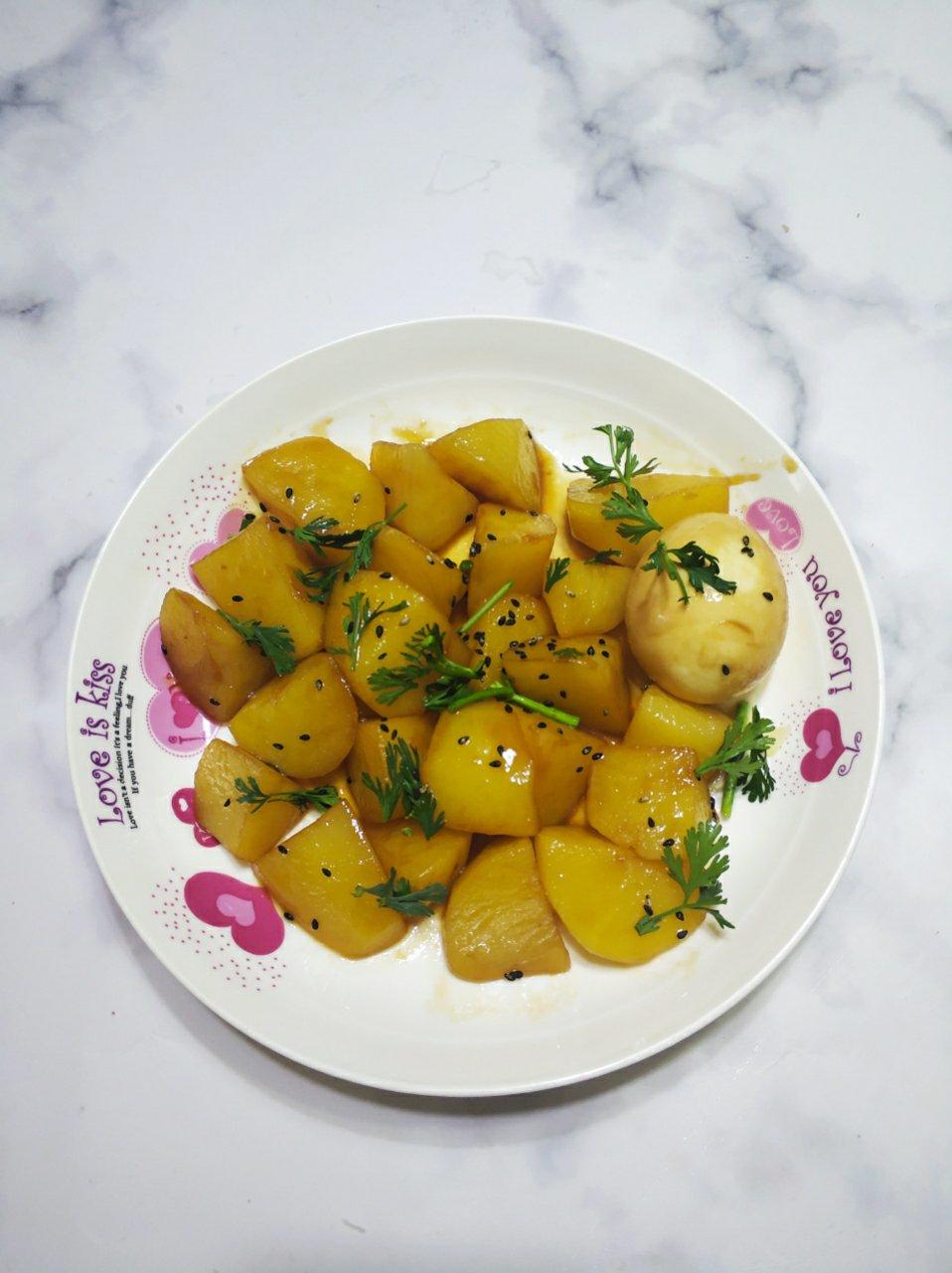 大小朋友都爱的糖醋土豆