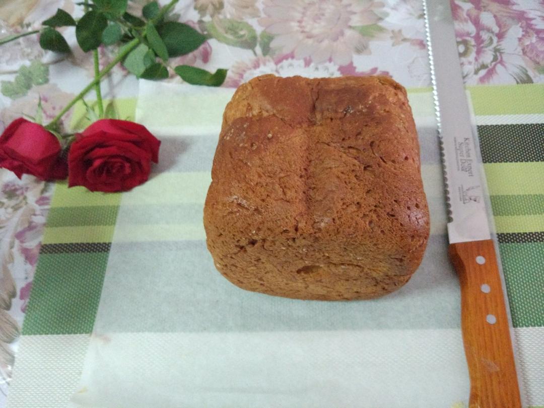 超级好吃的原味面包（面包机版）