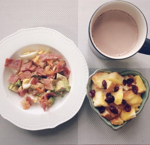 焗烤蔓越梅吐司布丁