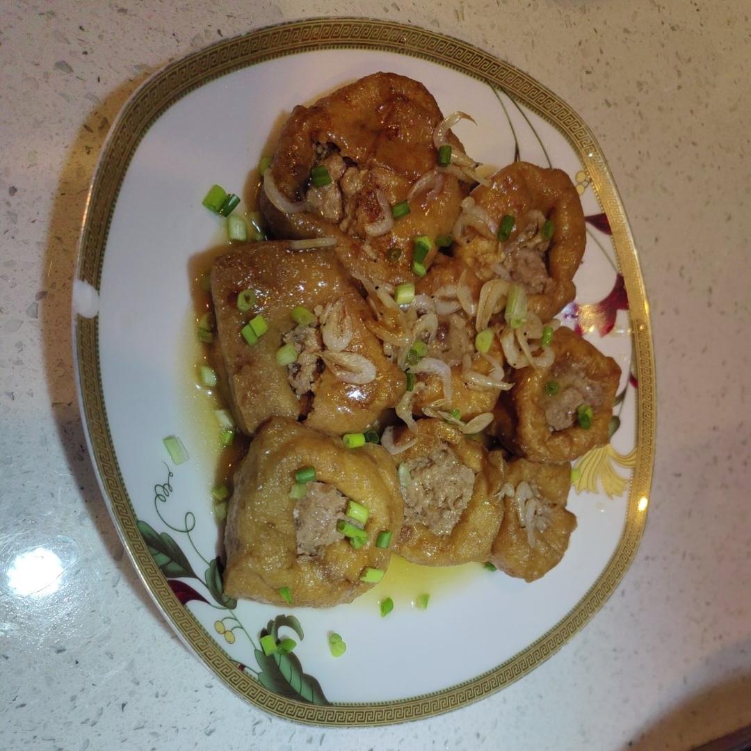 豆腐泡塞肉
