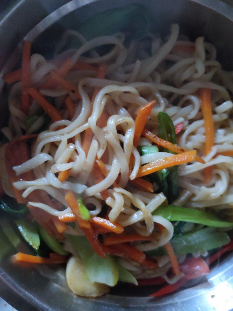 青菜炒面