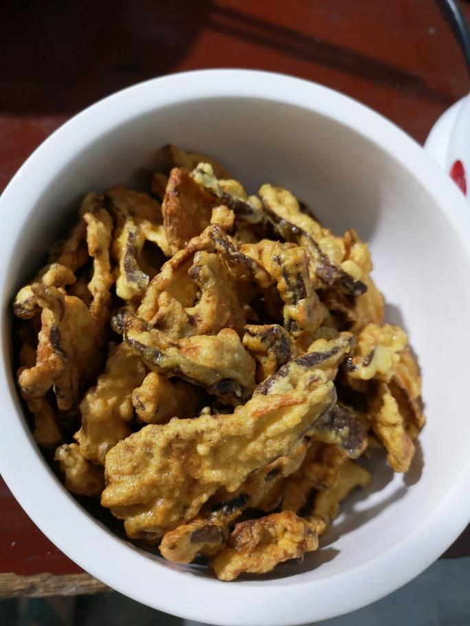 酥脆的炸香菇的做法