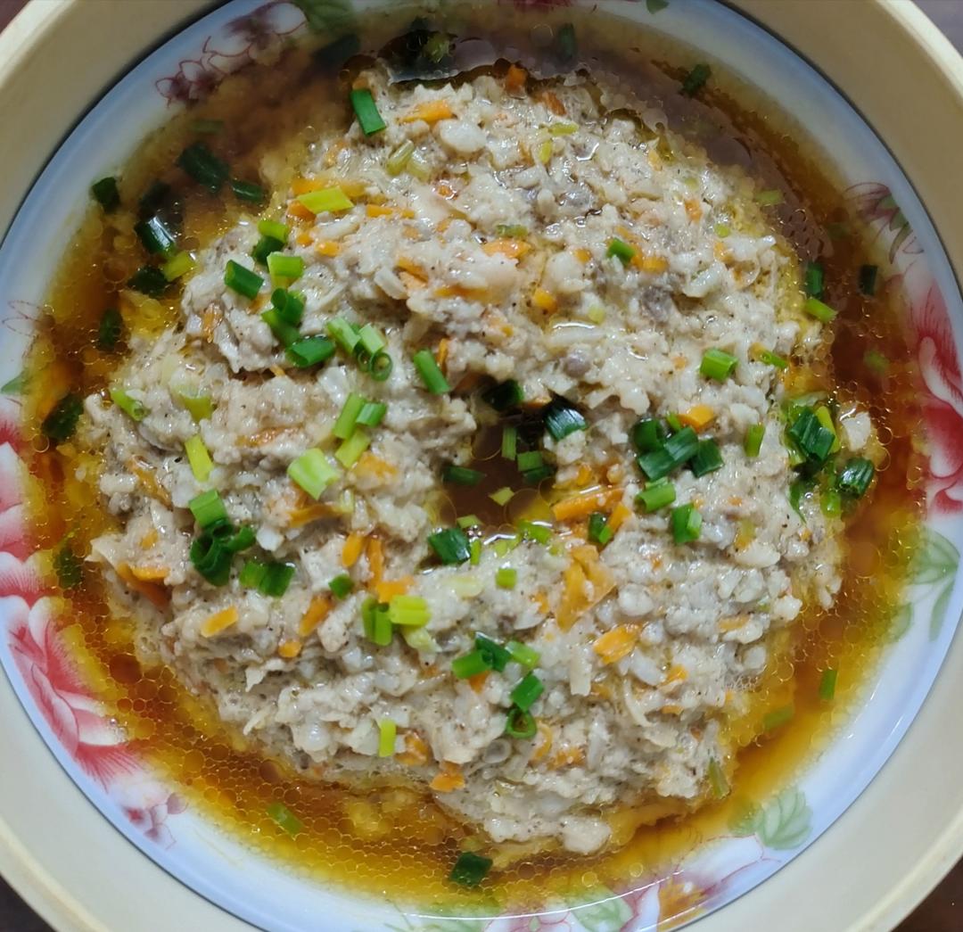 老少皆宜、鲜香味美蒸莲藕肉饼