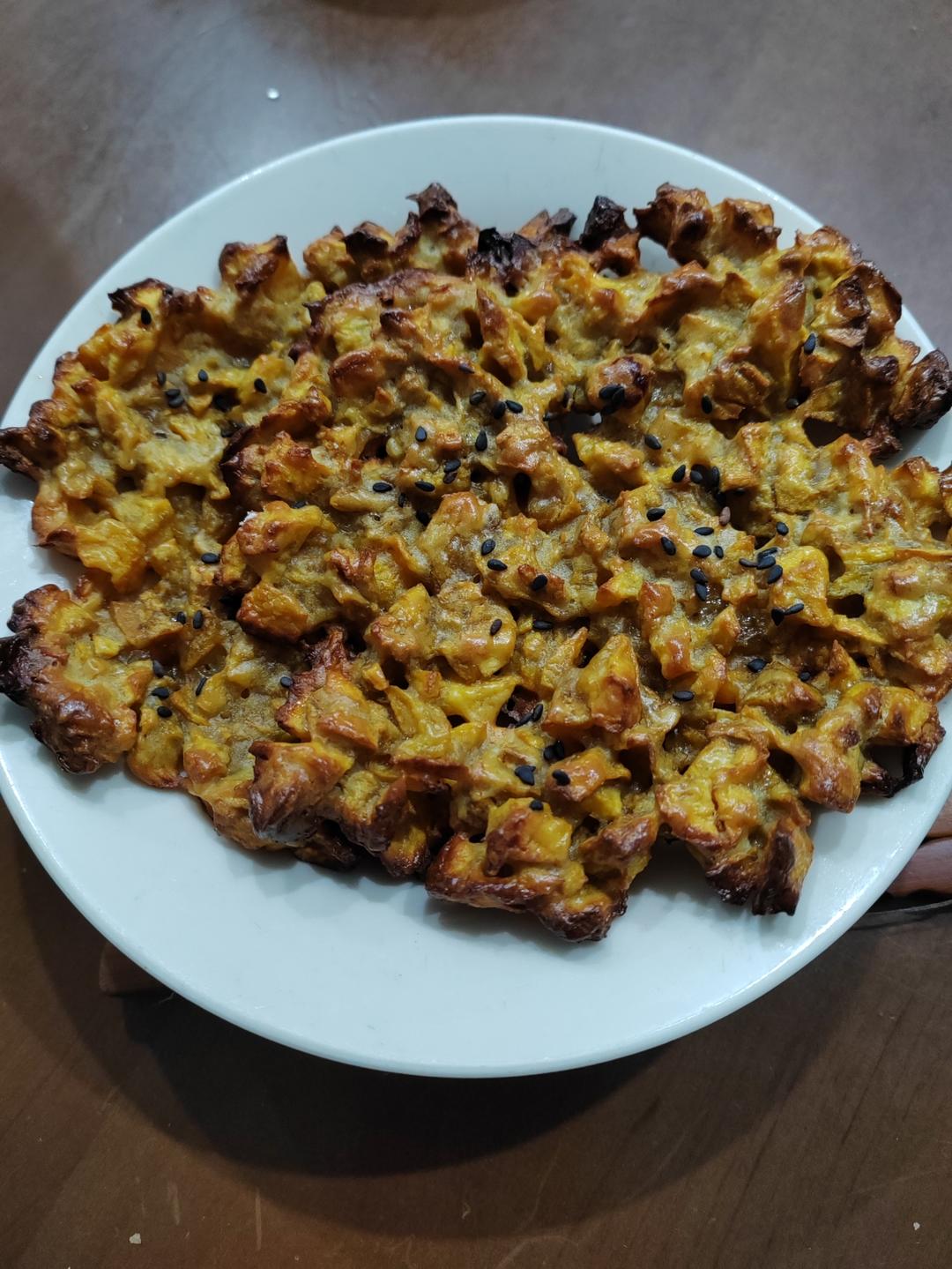 不用油炸的苕粑粑（红薯粑）