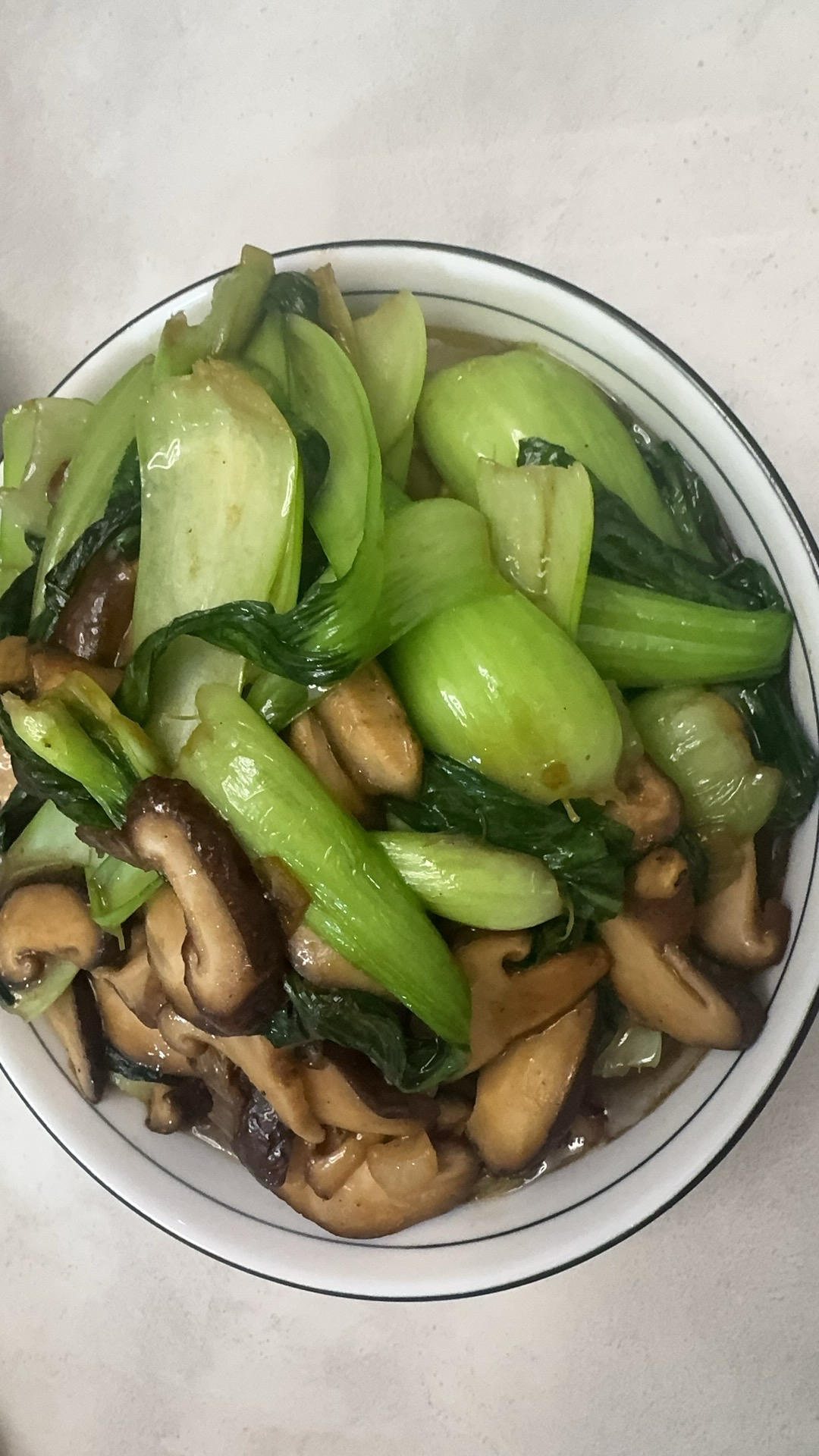 香菇油菜（简单快手）
