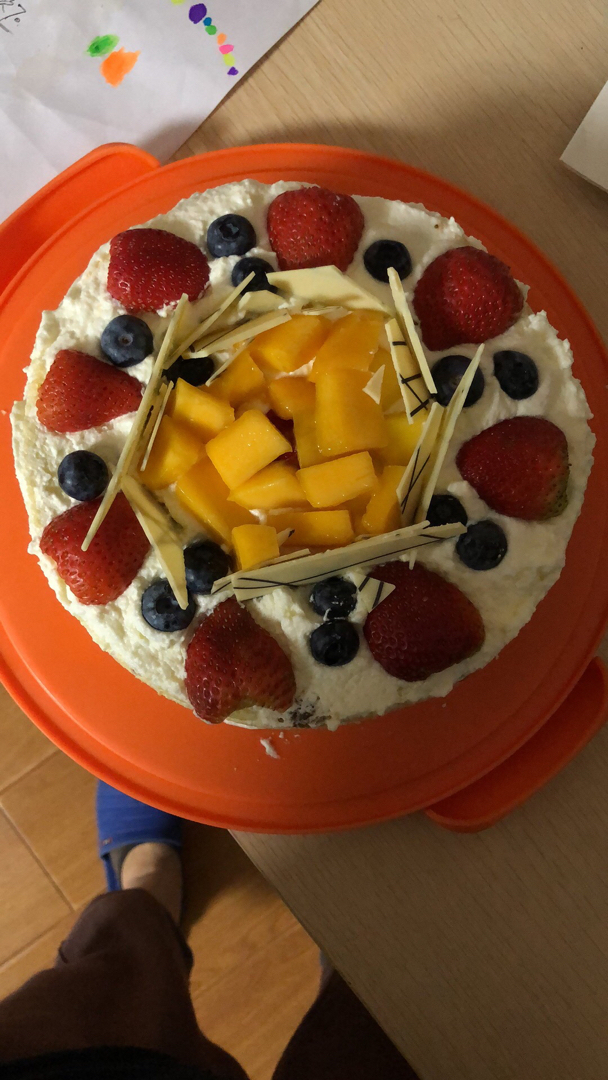 水果裸蛋糕(8寸)