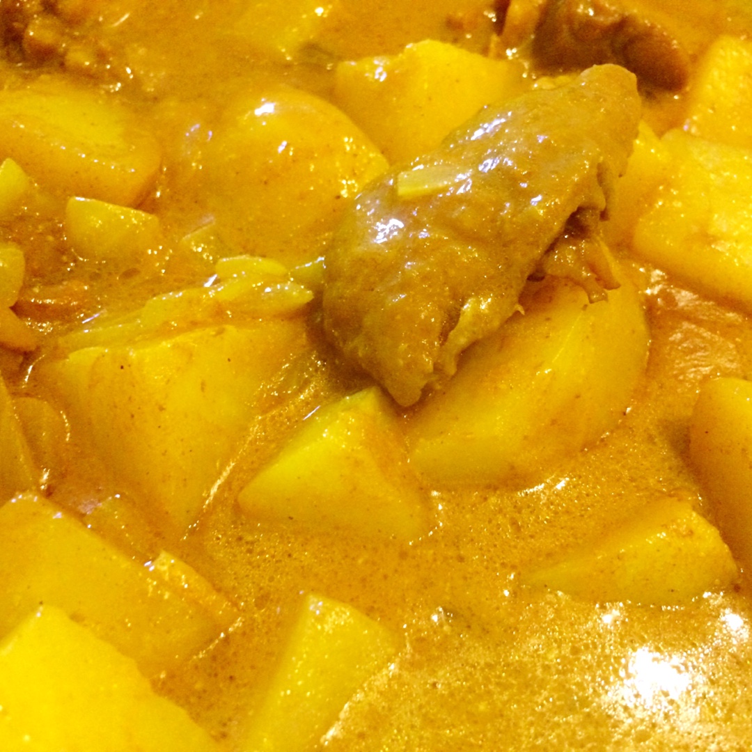 咖喱鸡块