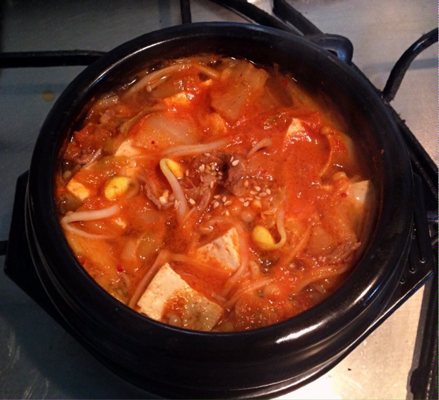 韩国泡菜豆腐汤