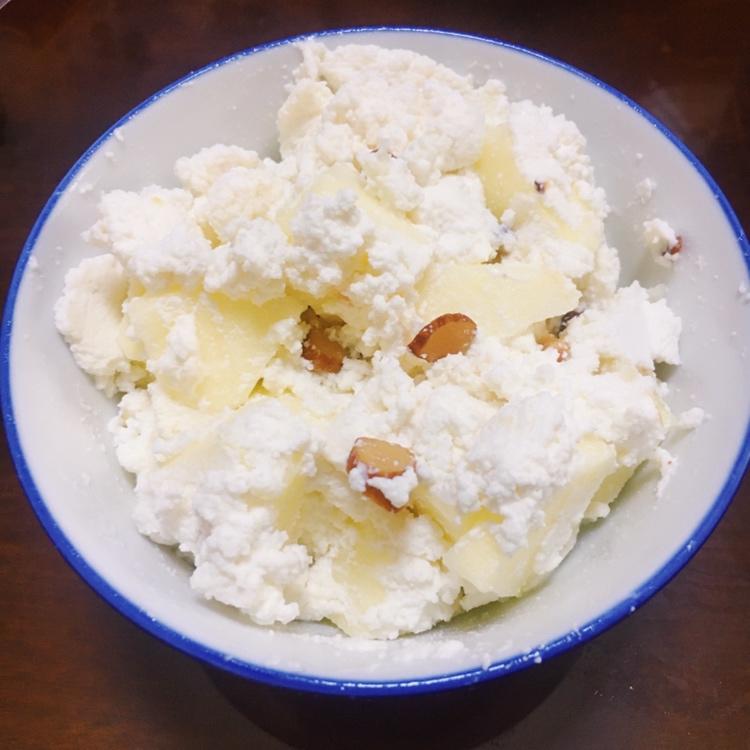 自制茅屋奶酪+快手吃法推荐（cottage cheese）丨健康·零食