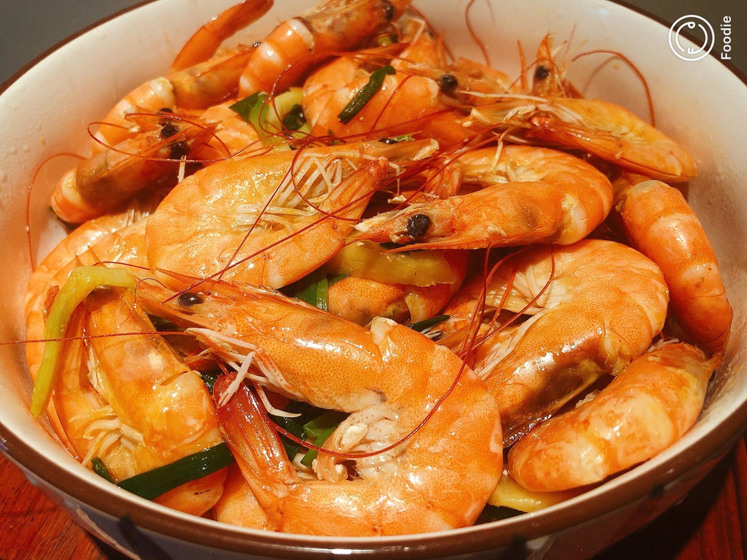 油焖大虾（黑虎虾）