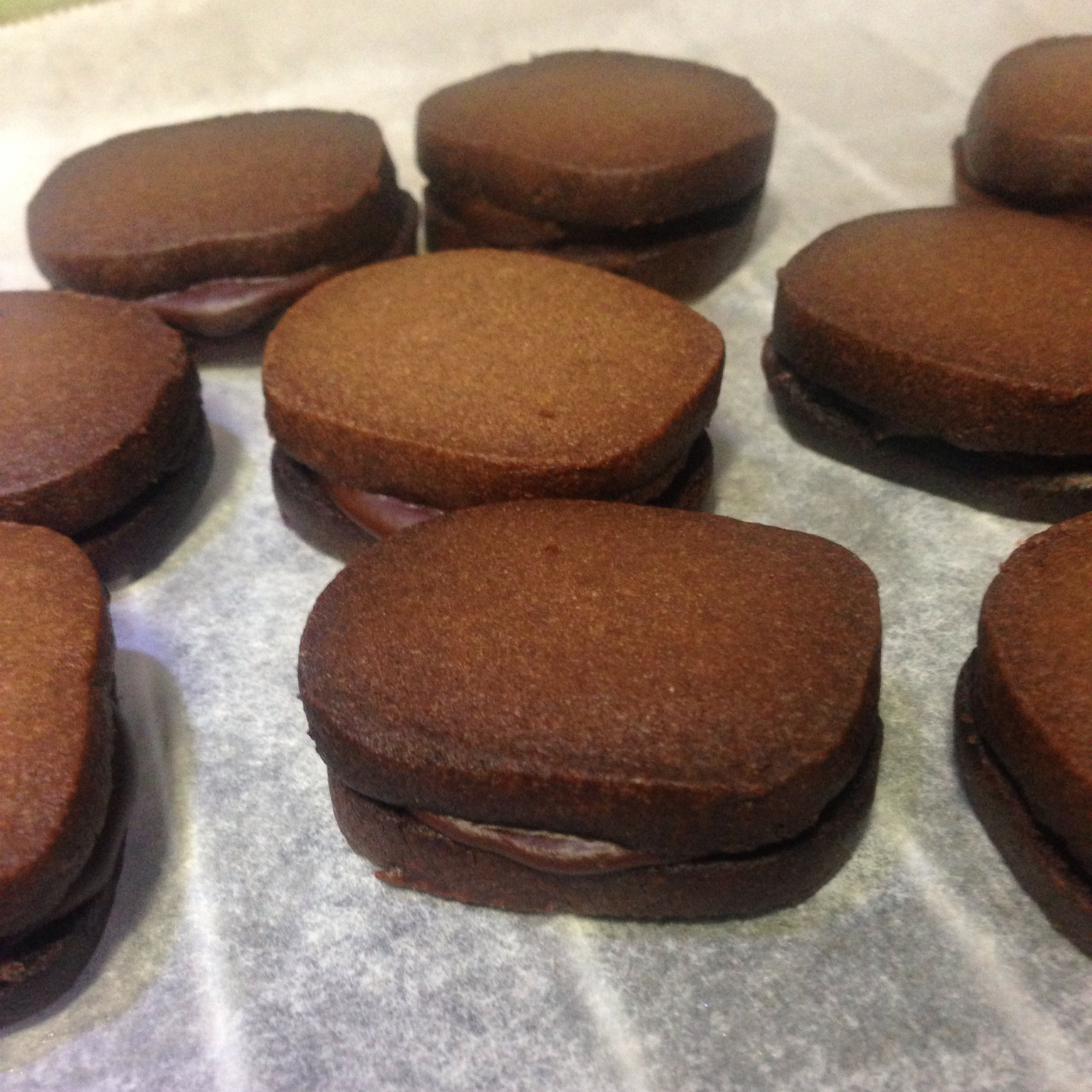 巧克力夹心饼干