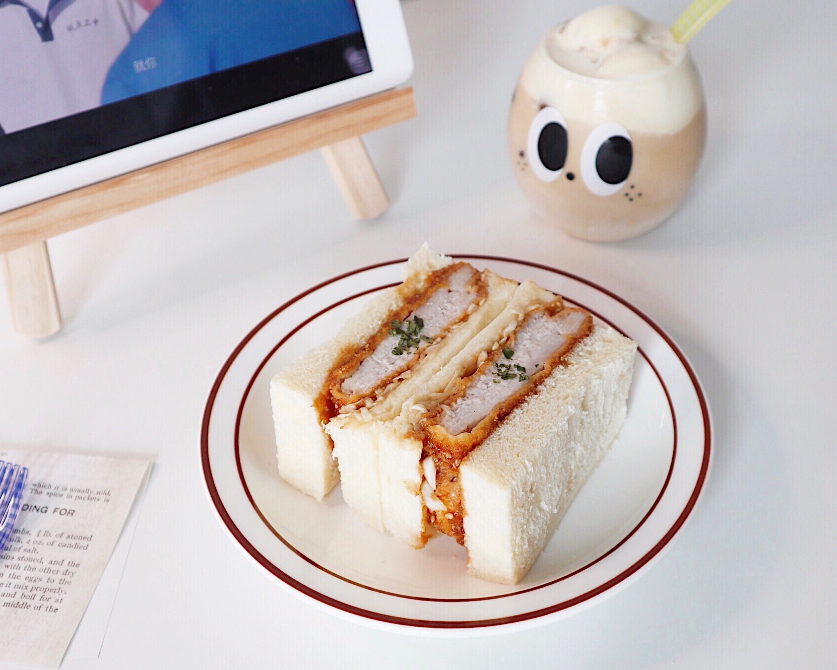 日式猪排三明治～猪排超嫩饱满多汁的做法