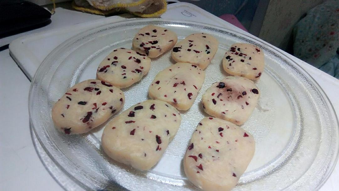 蔓越莓饼干——微波炉版