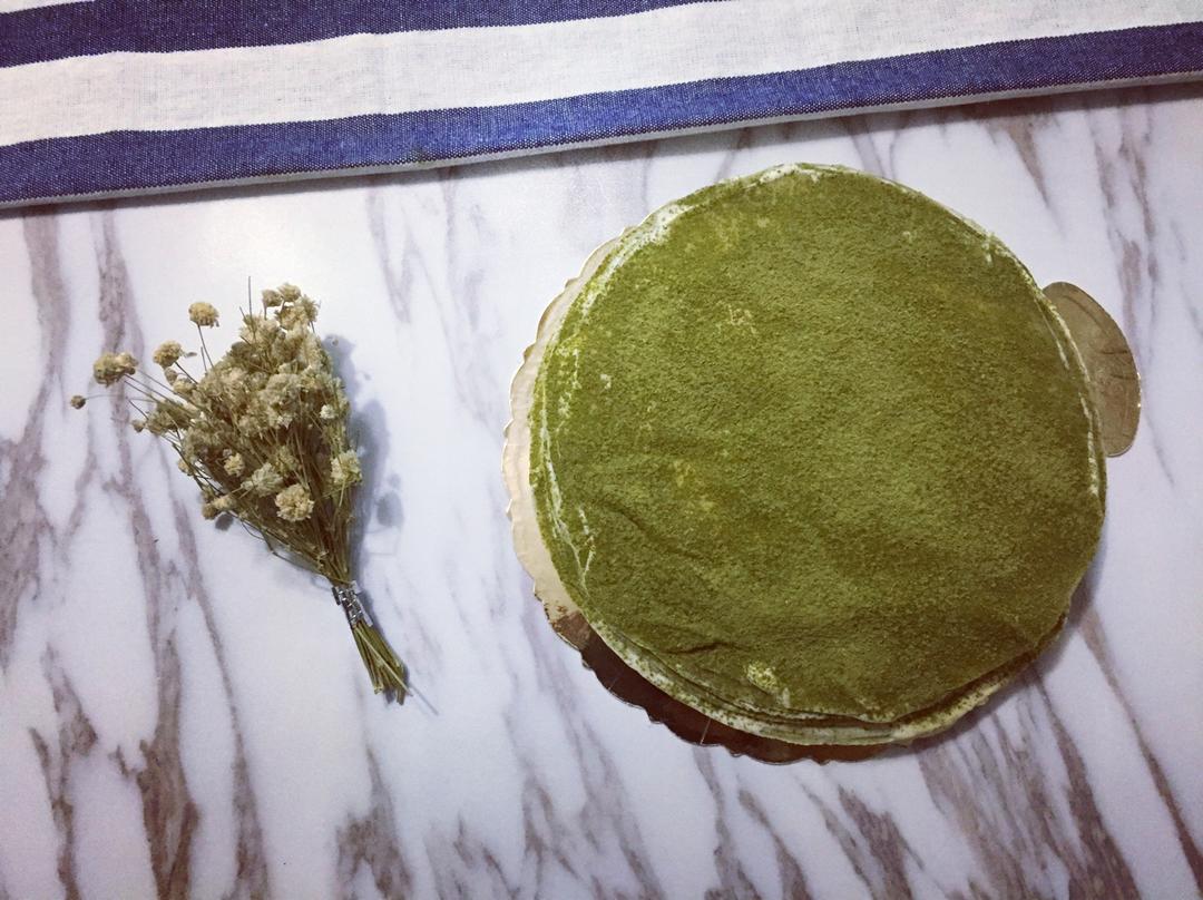 小清新—抹茶千层