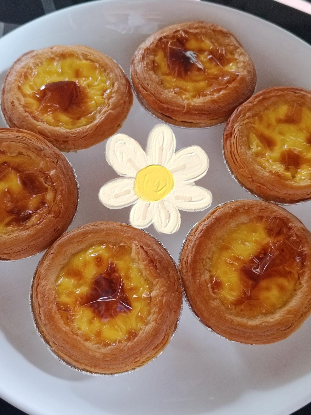 简单又好吃的葡式蛋挞（6个量）