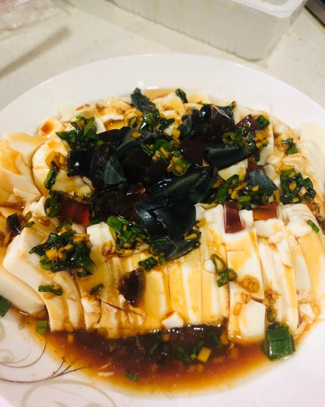 家常皮蛋豆腐