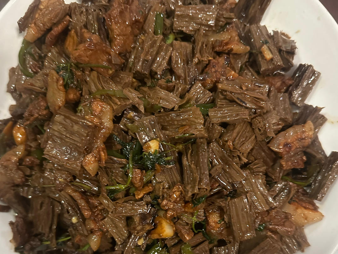 腐竹炒肉「快手菜」