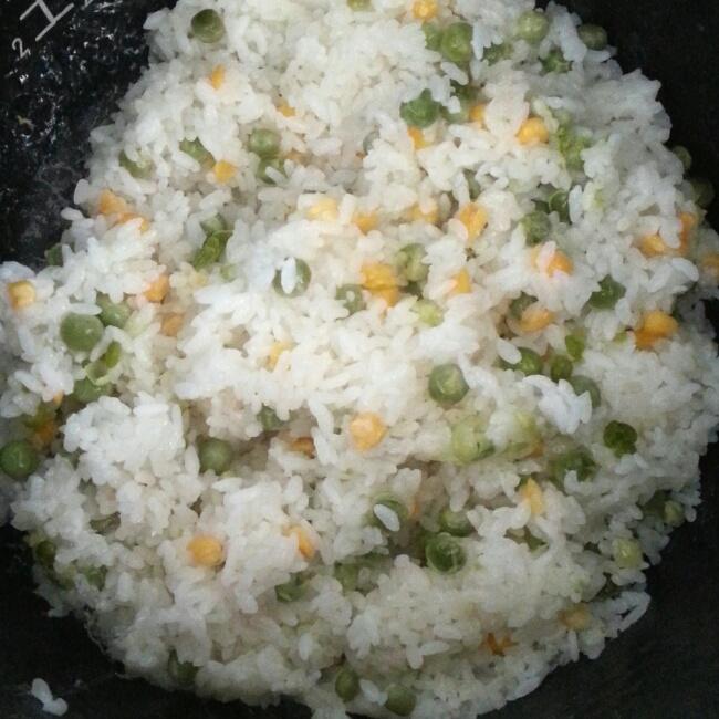 豌豆糯米饭[简]的做法