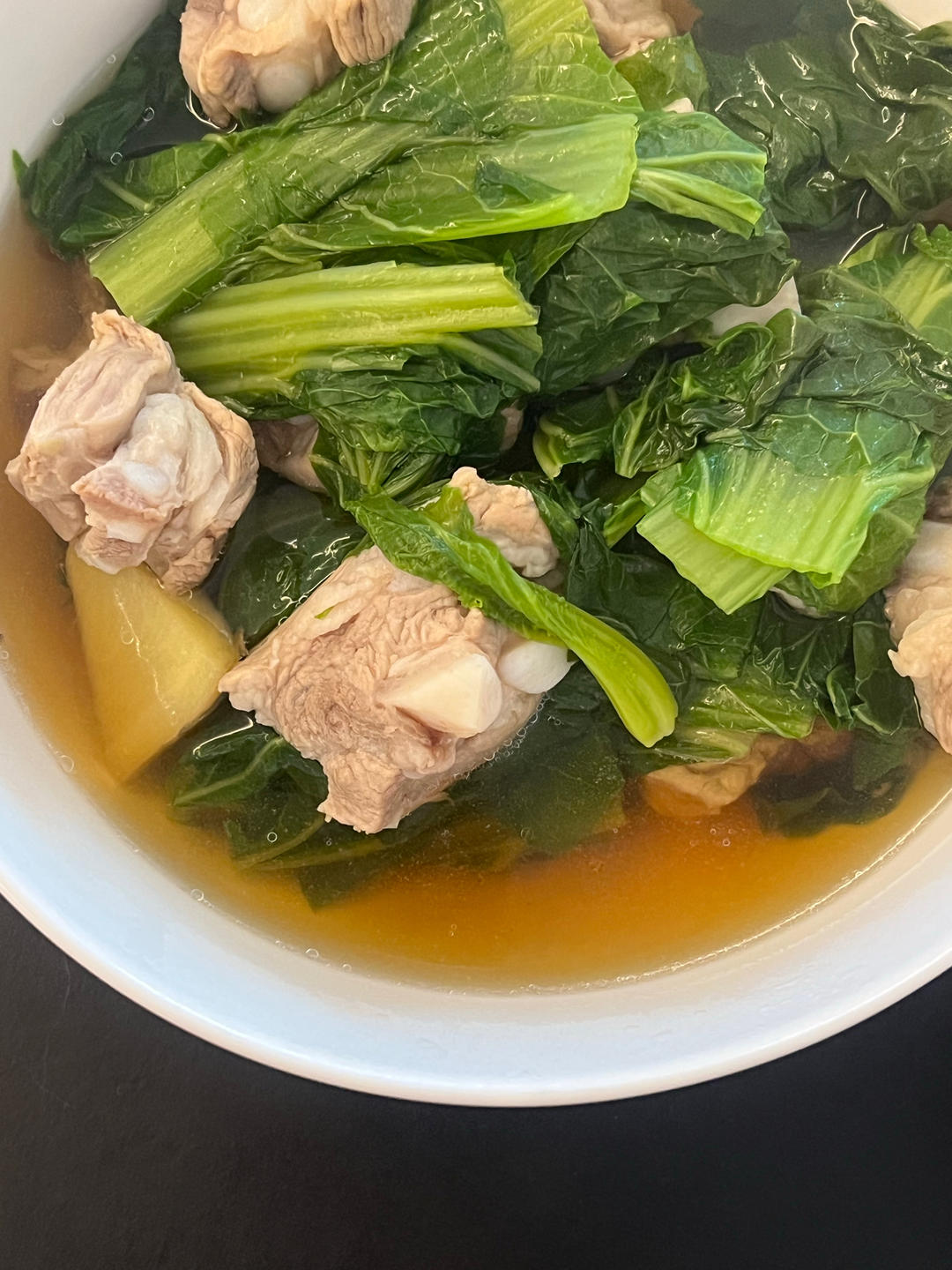 春菜排骨煲