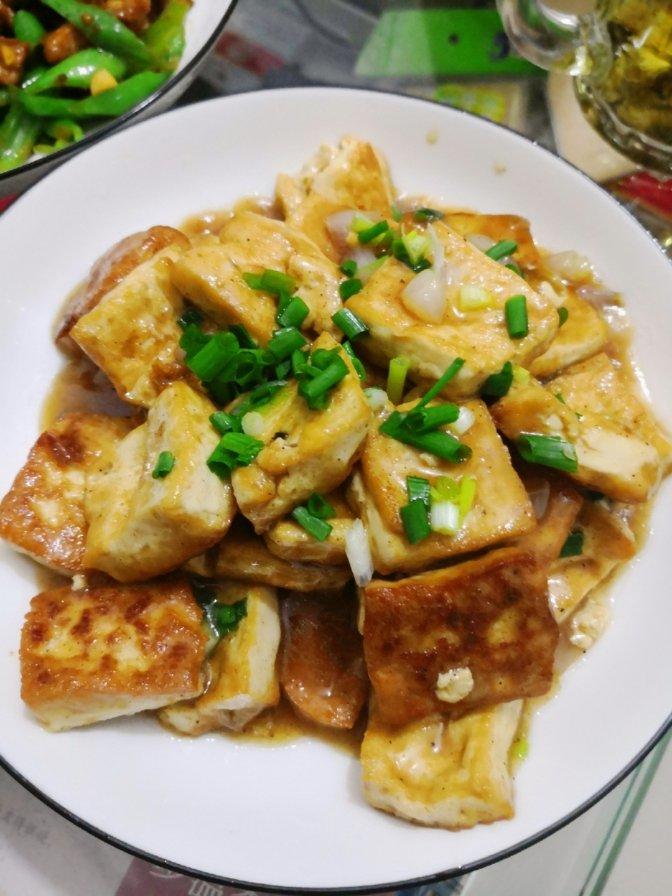 无敌好吃的香煎豆腐