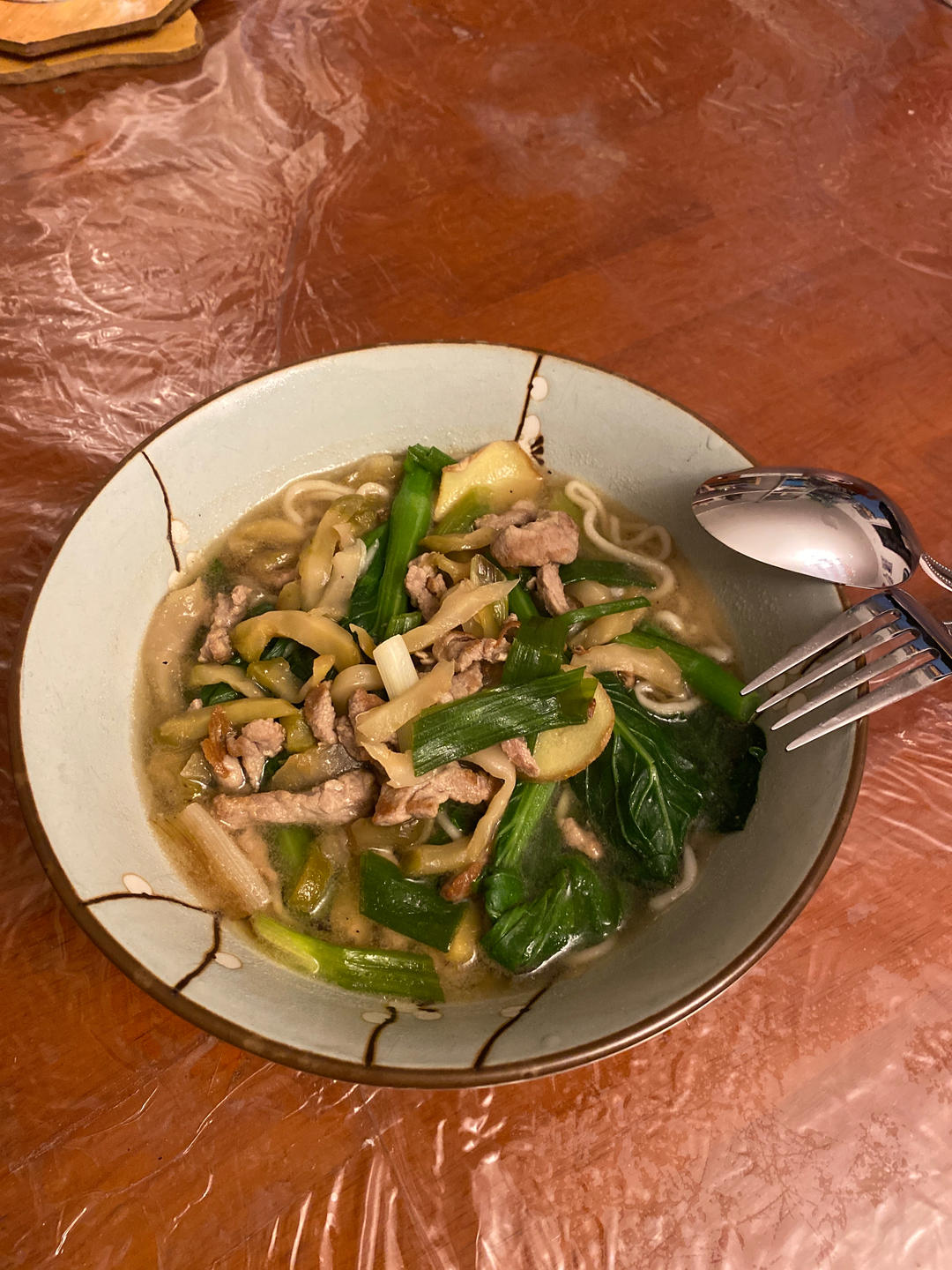 榨菜肉丝面