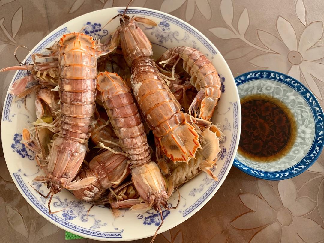 清蒸皮皮虾