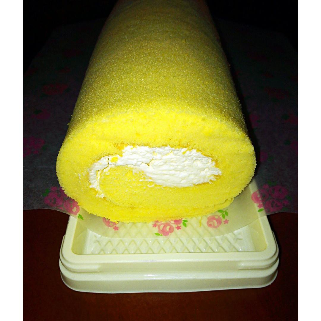 原味蛋糕卷(后蛋法)