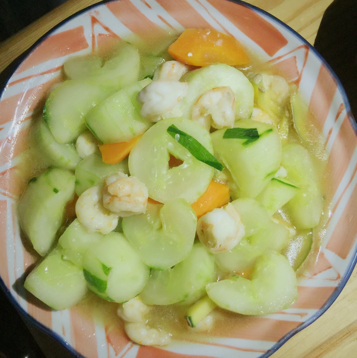 黄瓜虾仁