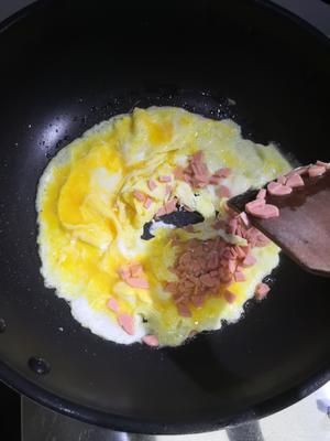 鸡蛋炒饭的做法 步骤2