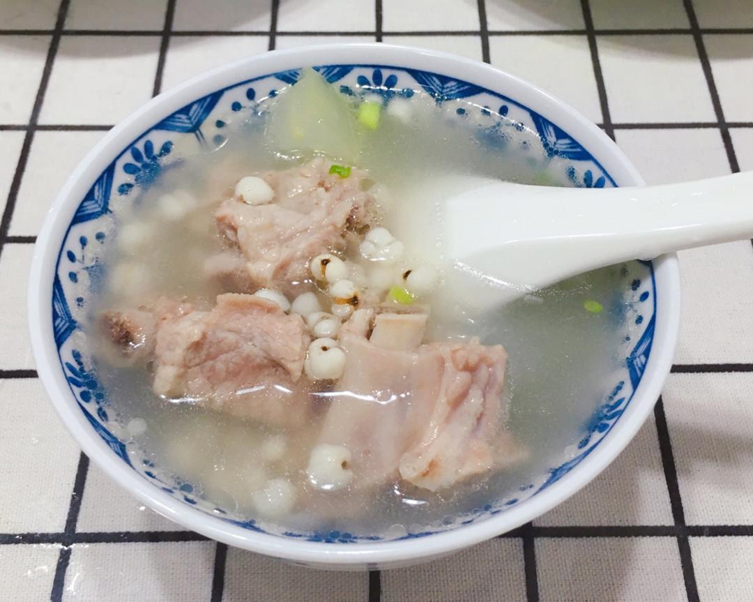 冬瓜薏米排骨汤
