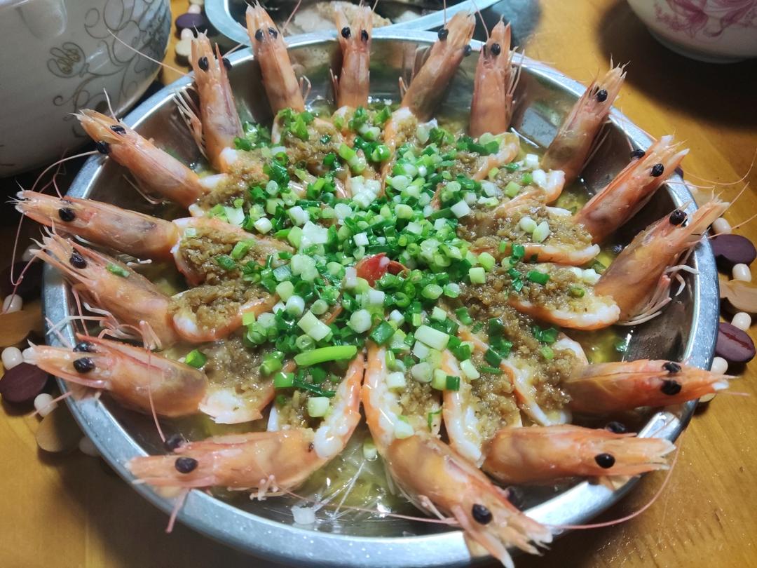 蒜蓉粉丝蒸虾