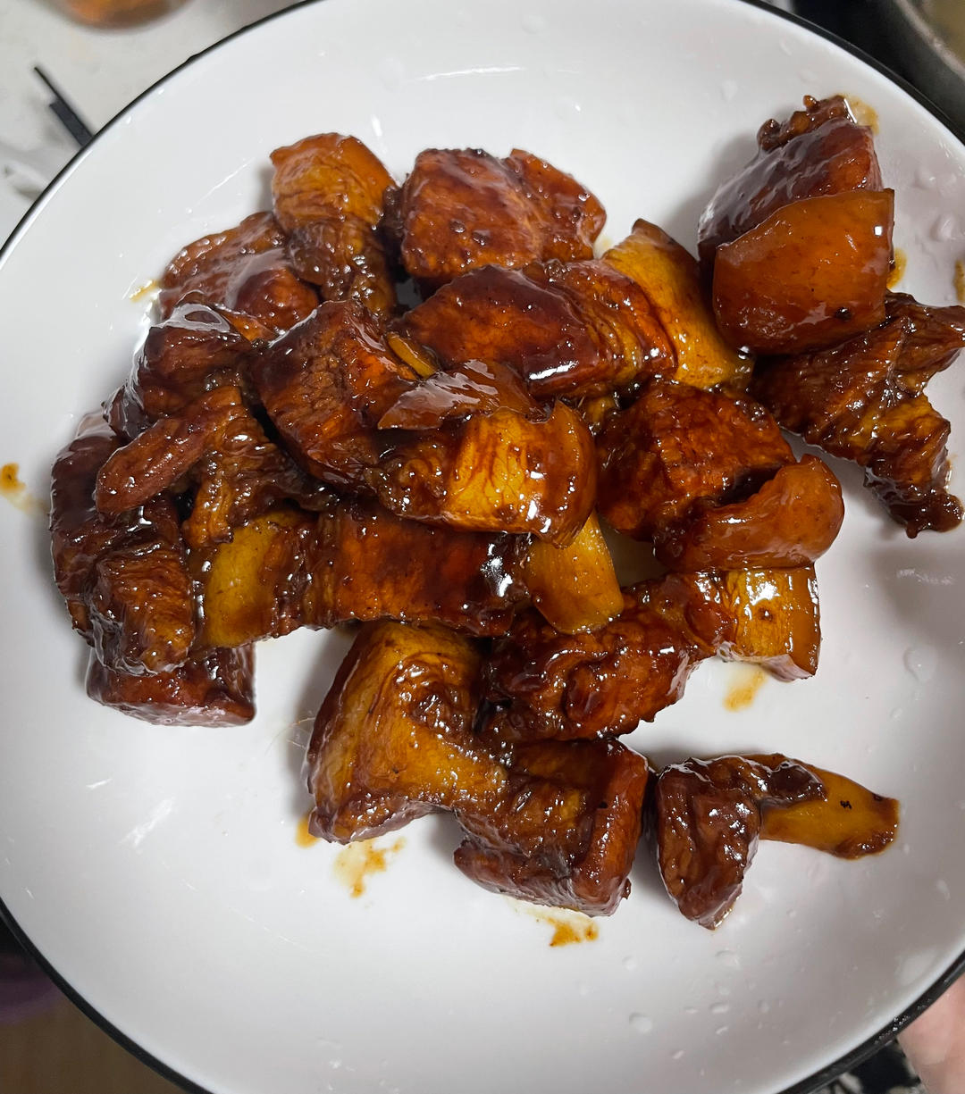 不焯水不放油的家常红烧肉